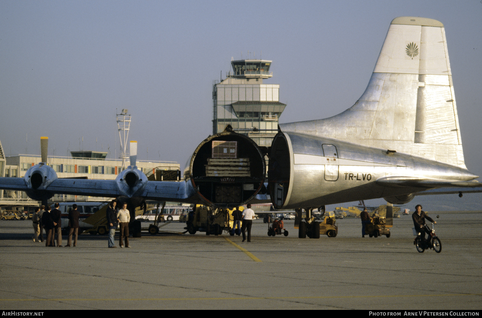 Aircraft Photo of TR-LVO | Canadair CL-44D4-2 | Air Gabon Cargo | AirHistory.net #601172