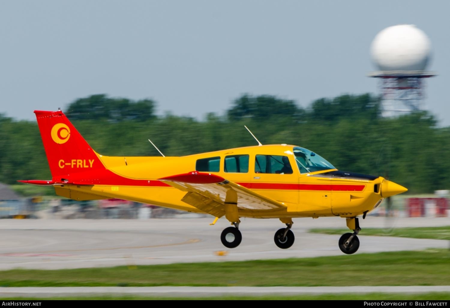 Aircraft Photo of C-FRLY | Beech C23 Sundowner 180 | AirHistory.net #601196