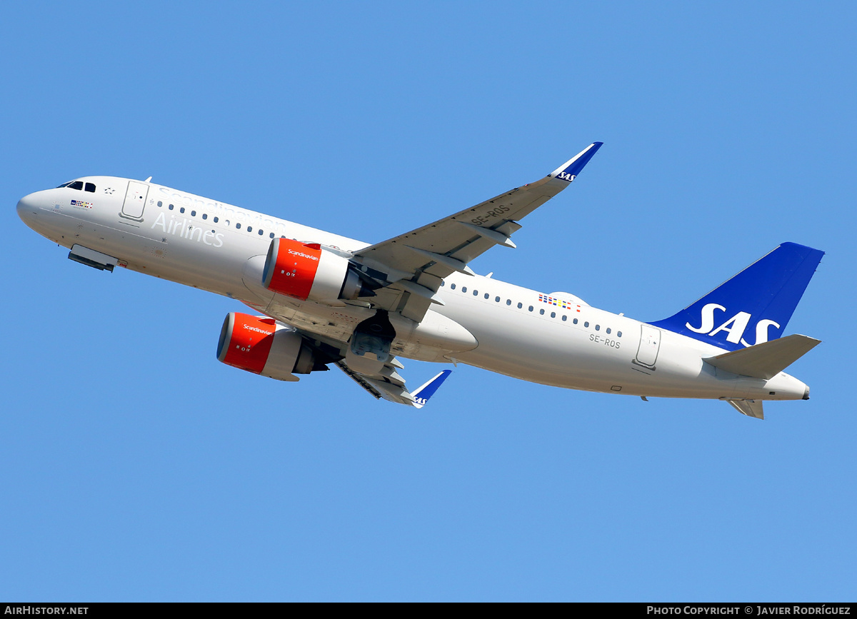 Aircraft Photo of SE-ROS | Airbus A320-251N | Scandinavian Airlines - SAS | AirHistory.net #601221