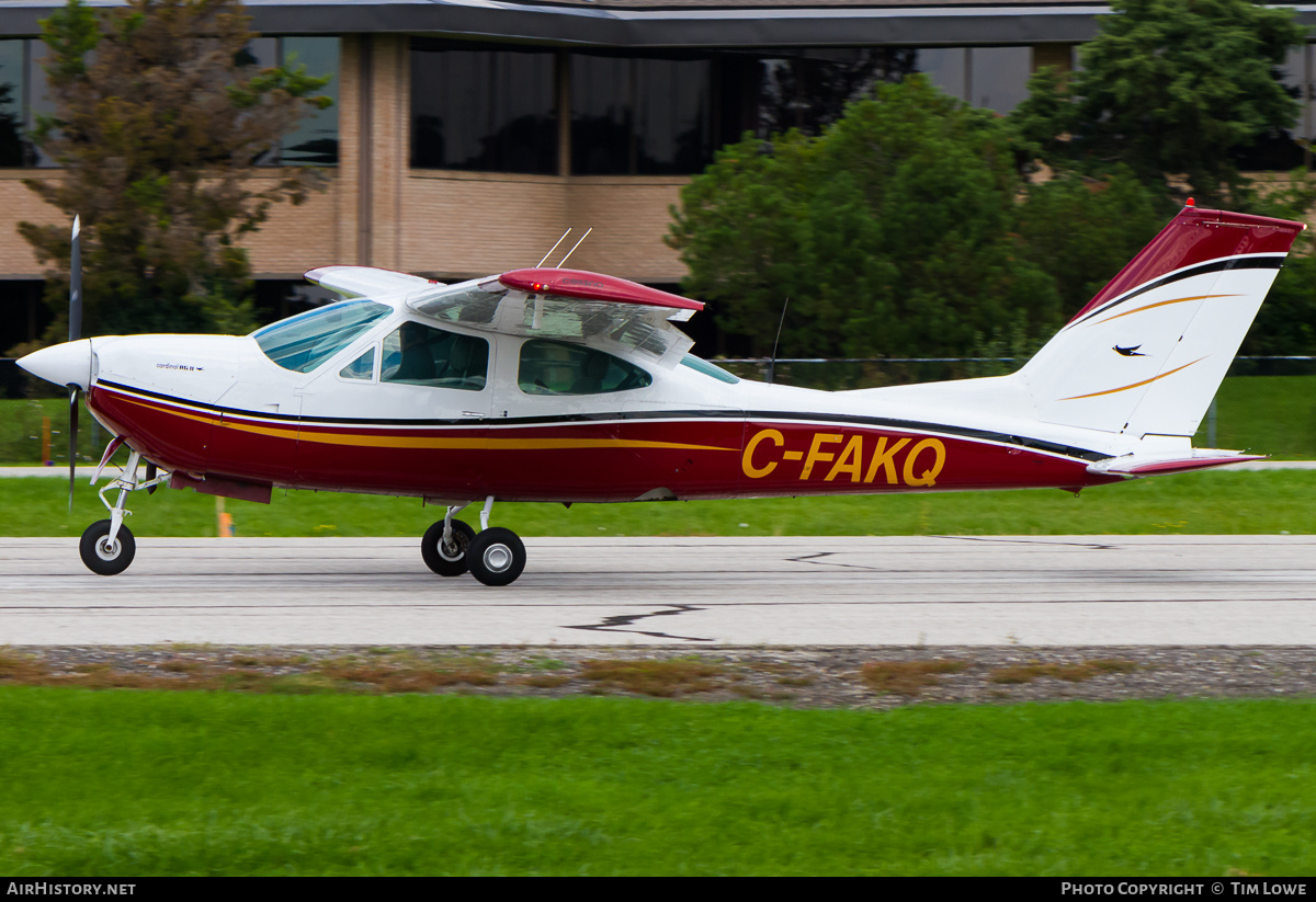 Aircraft Photo of C-FAKQ | Cessna 177RG Cardinal RG | AirHistory.net #601254