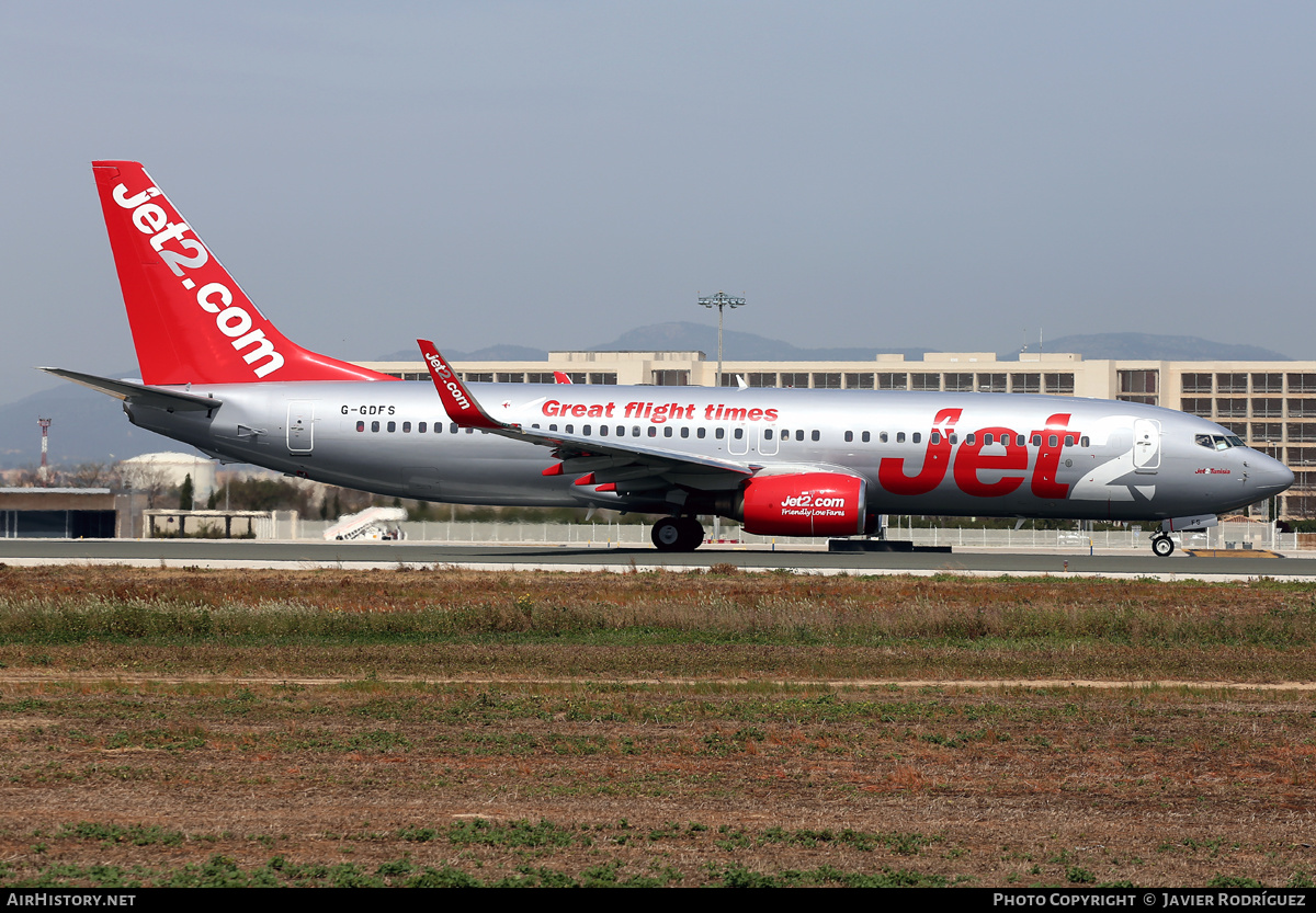 Aircraft Photo of G-GDFS | Boeing 737-86N | Jet2 | AirHistory.net #601262
