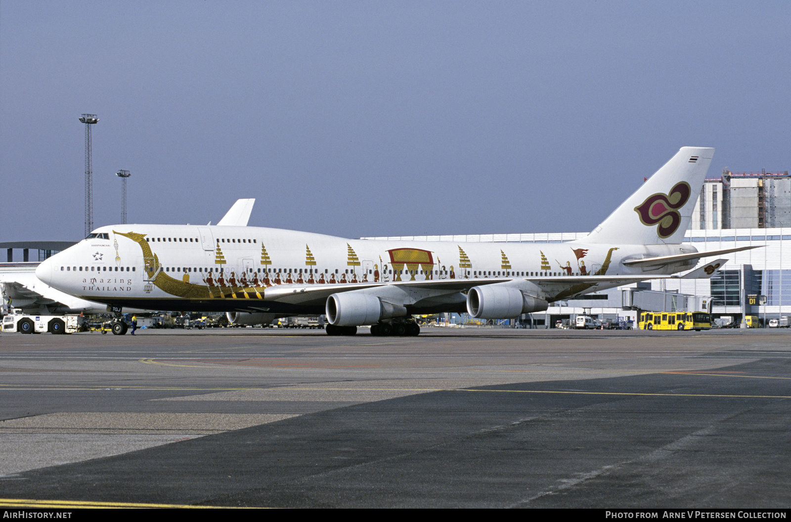 Aircraft Photo of HS-TGJ | Boeing 747-4D7 | Thai Airways International | AirHistory.net #601272