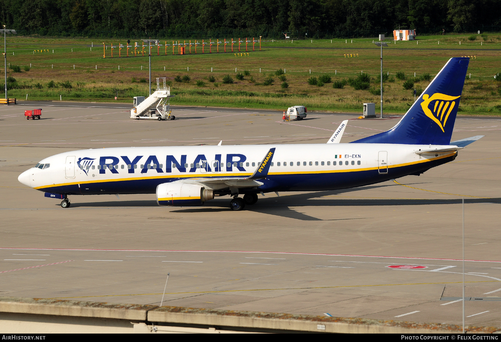 Aircraft Photo of EI-EKN | Boeing 737-8AS | Ryanair | AirHistory.net #601273