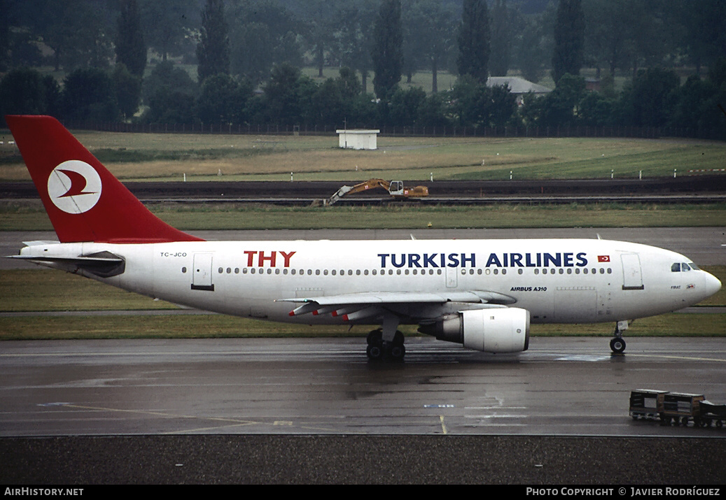 Aircraft Photo of TC-JCO | Airbus A310-203 | THY Türk Hava Yolları - Turkish Airlines | AirHistory.net #601274