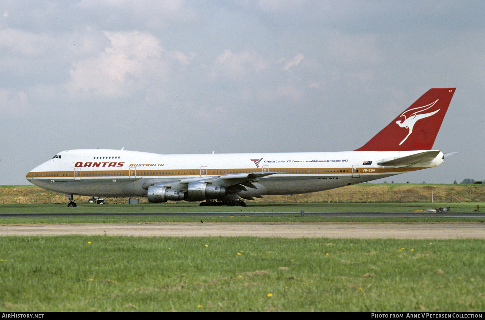 Aircraft Photo of VH-EBA | Boeing 747-238B | Qantas | AirHistory.net #601275