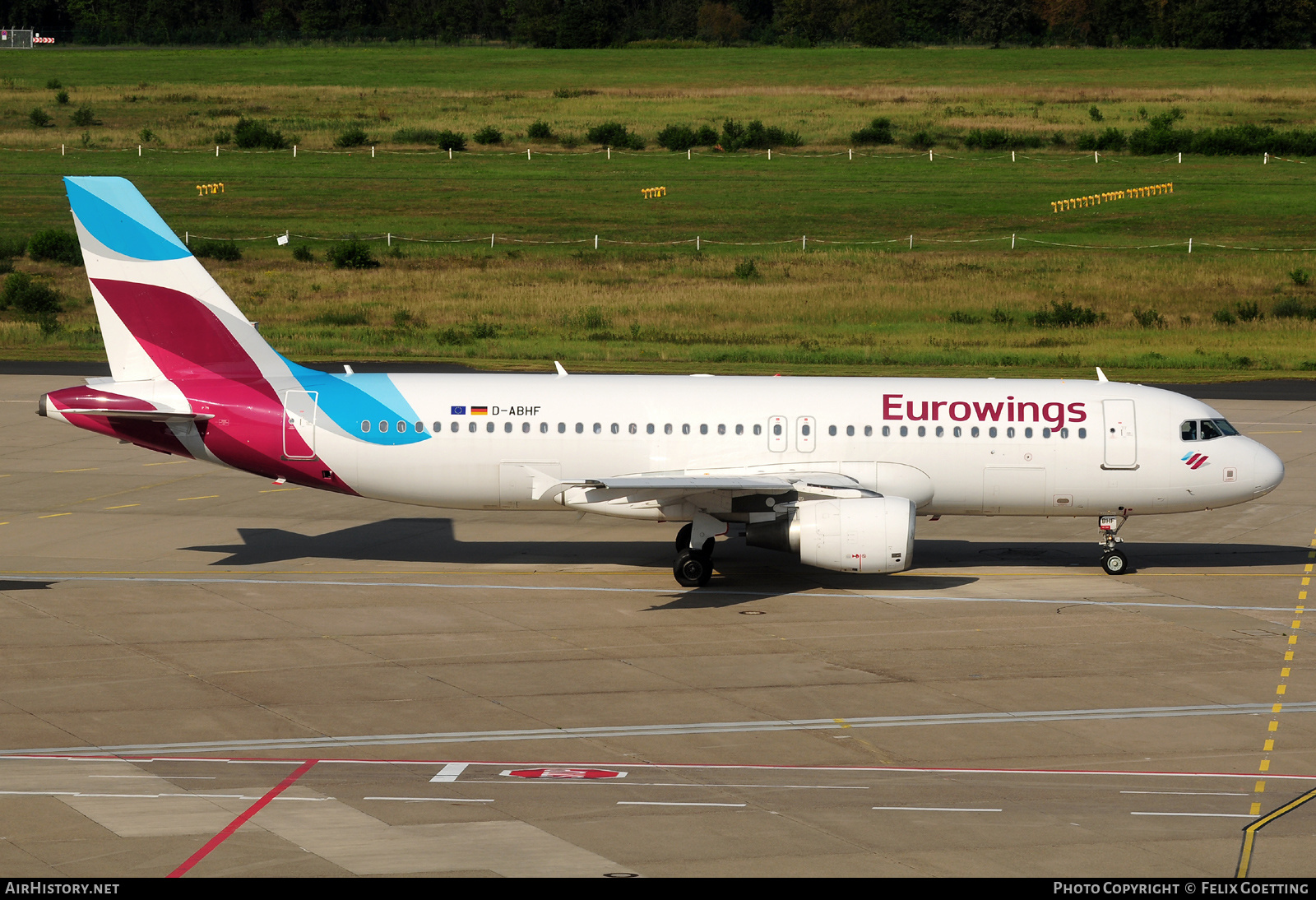 Aircraft Photo of D-ABHF | Airbus A320-214 | Eurowings | AirHistory.net #601296