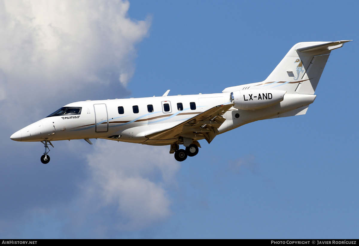 Aircraft Photo of LX-AND | Pilatus PC-24 | AirHistory.net #601315