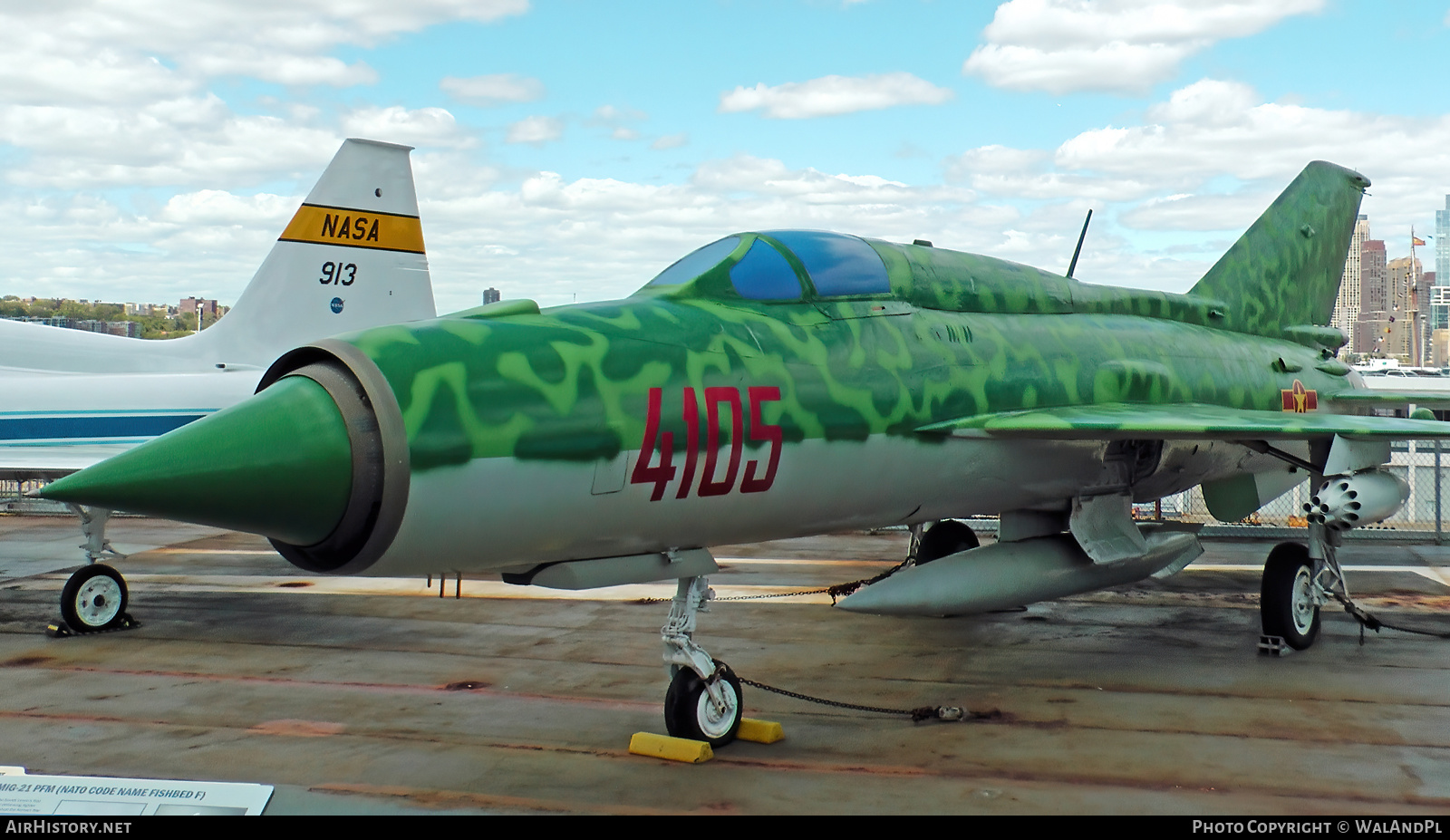 Aircraft Photo of 4105 | Mikoyan-Gurevich MiG-21PFM | Vietnam - Air Force | AirHistory.net #601329