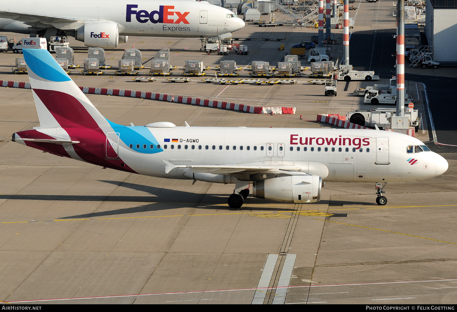 Aircraft Photo of D-AGWO | Airbus A319-132 | Eurowings | AirHistory.net #601344
