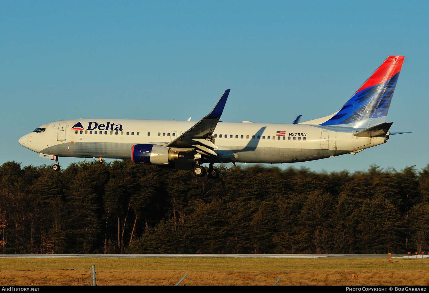 Aircraft Photo of N3755D | Boeing 737-832 | Delta Air Lines | AirHistory.net #601352