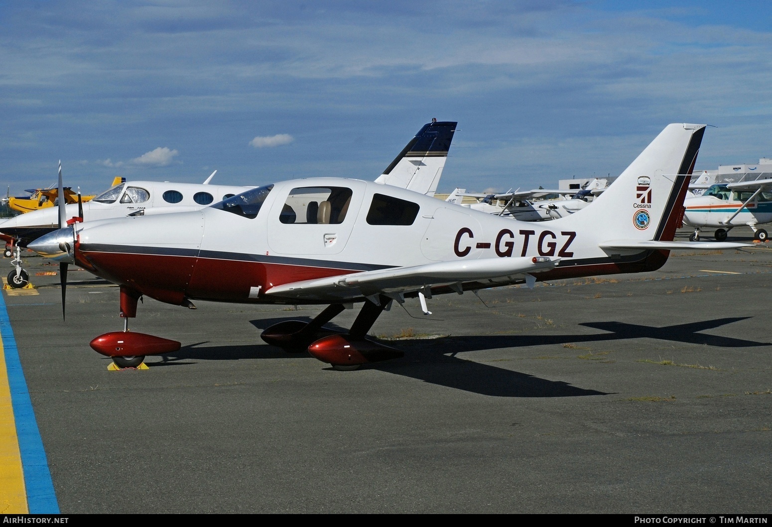 Aircraft Photo of C-GTGZ | Lancair LC-42-550FG Columbia 350 | AirHistory.net #601356