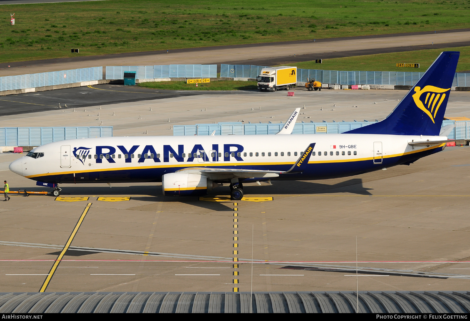 Aircraft Photo of 9H-QBE | Boeing 737-8AS | Ryanair | AirHistory.net #601361