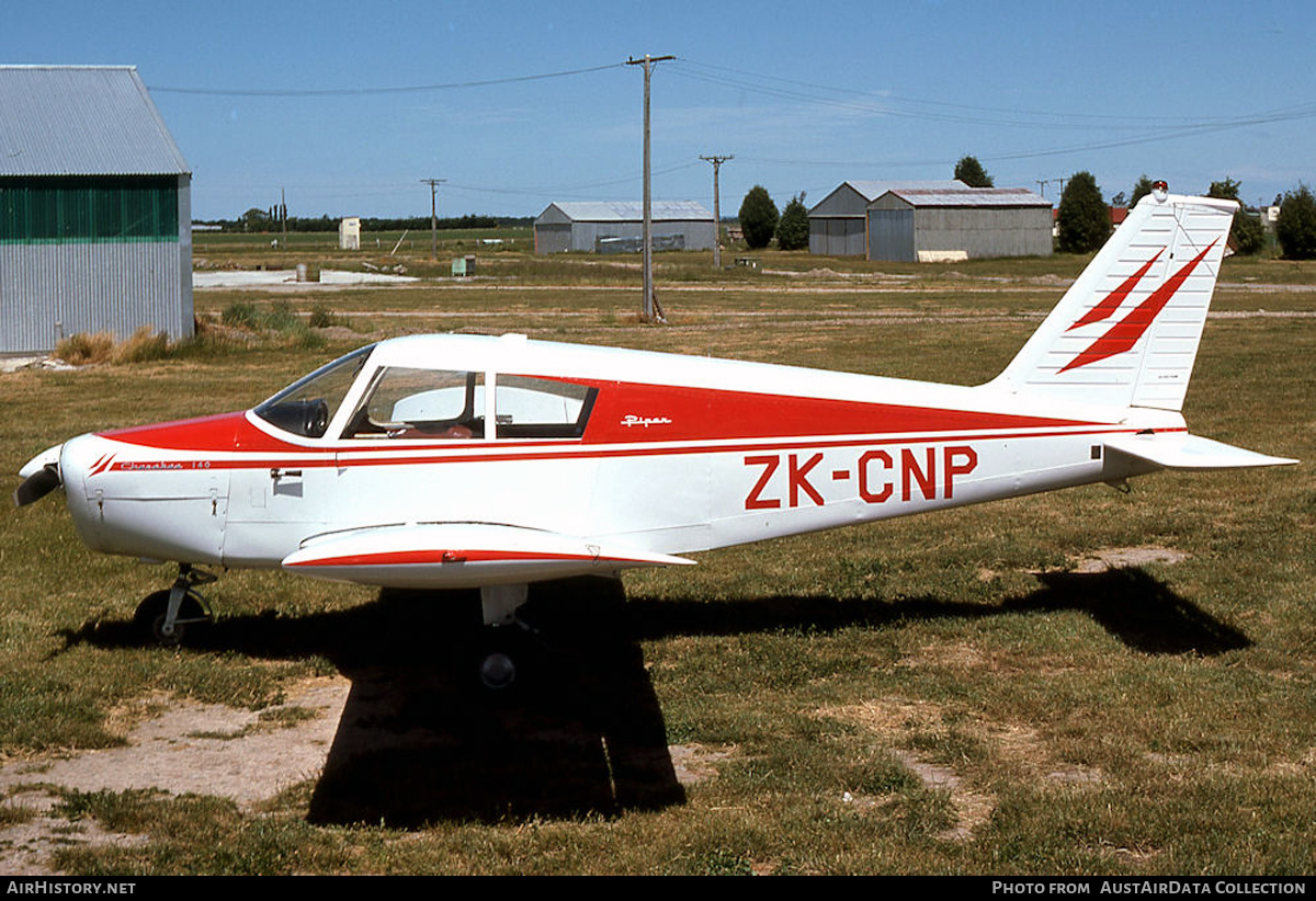 Aircraft Photo of ZK-CNP | Piper PA-28-140 Cherokee | AirHistory.net #601368