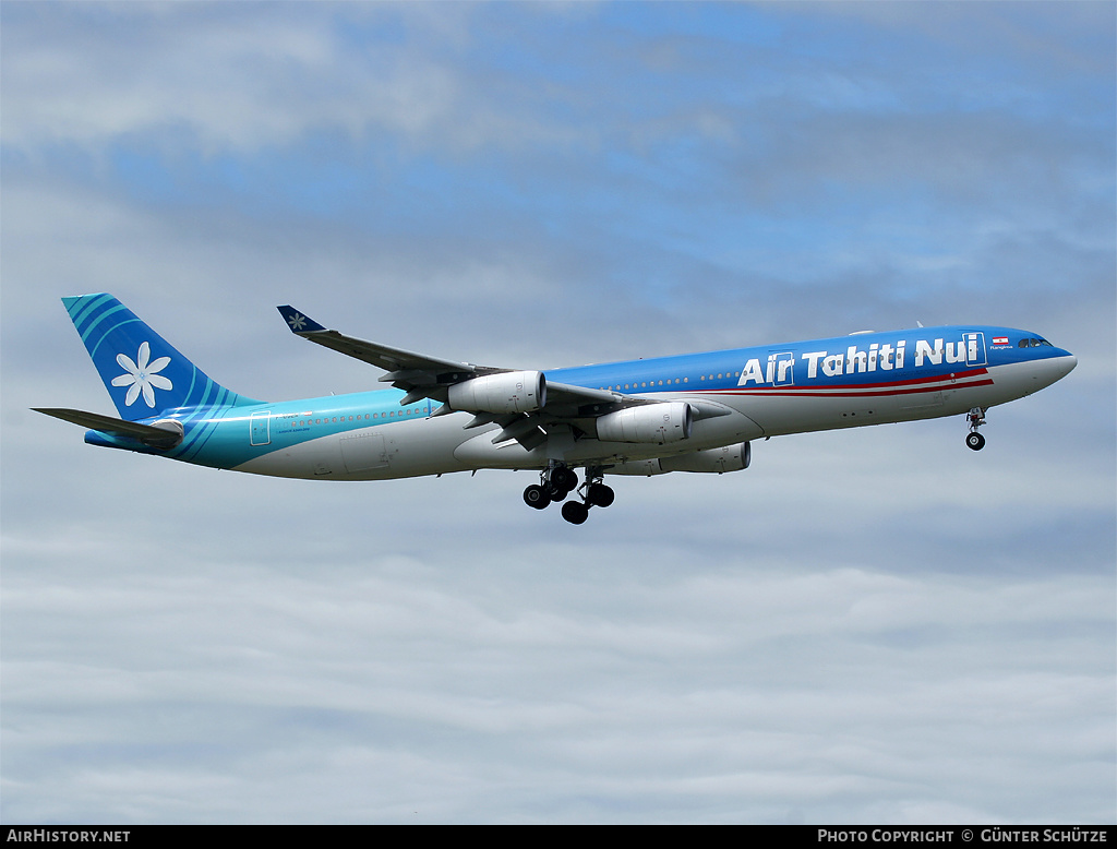 Aircraft Photo of F-OSEA | Airbus A340-313 | Air Tahiti Nui | AirHistory.net #601381