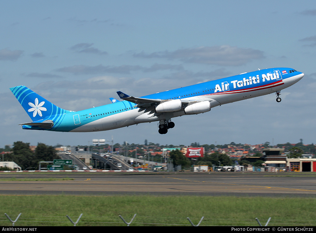 Aircraft Photo of F-OLOV | Airbus A340-313 | Air Tahiti Nui | AirHistory.net #601389