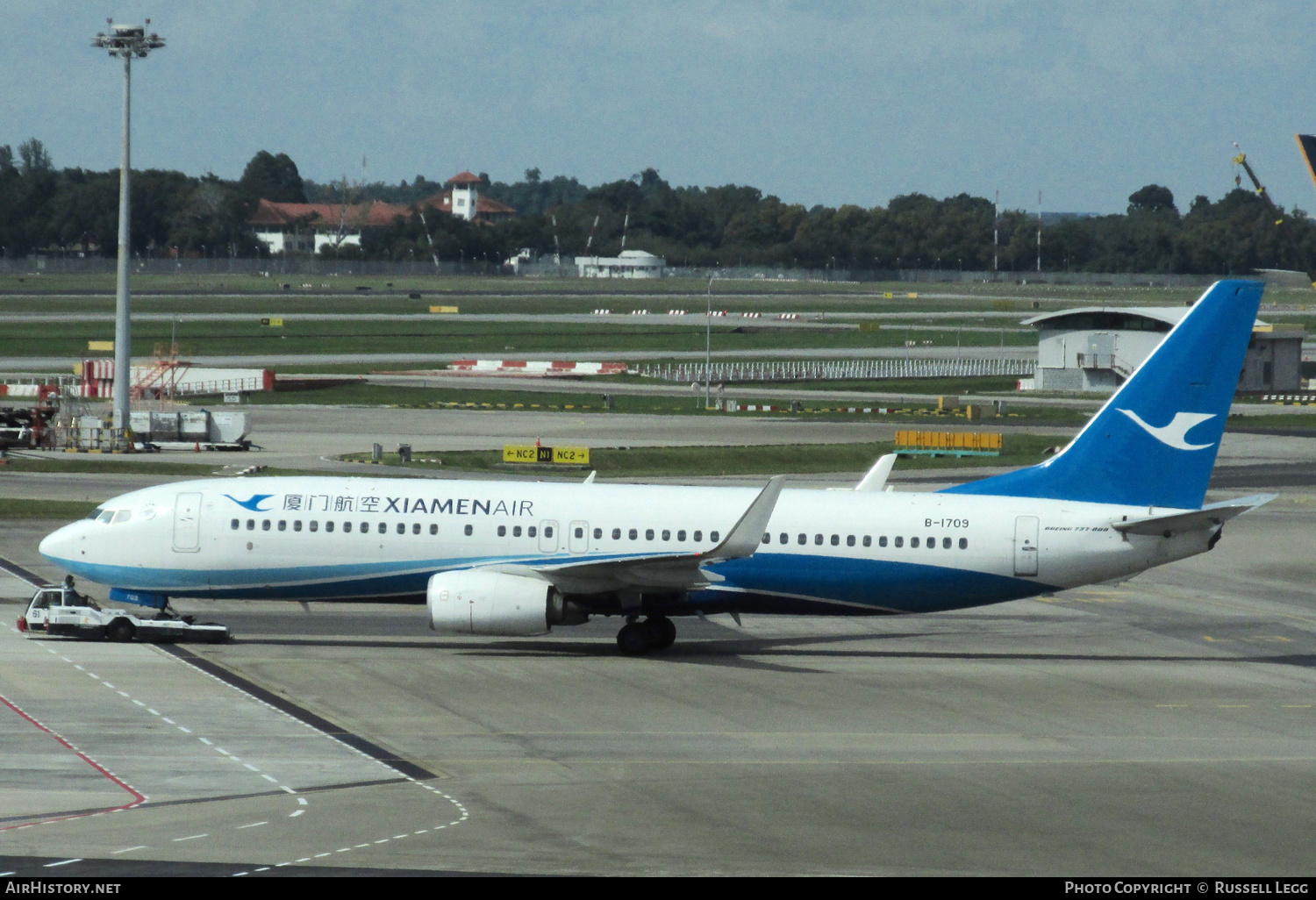 Aircraft Photo of B-1709 | Boeing 737-85C | Xiamen Airlines | AirHistory.net #601390