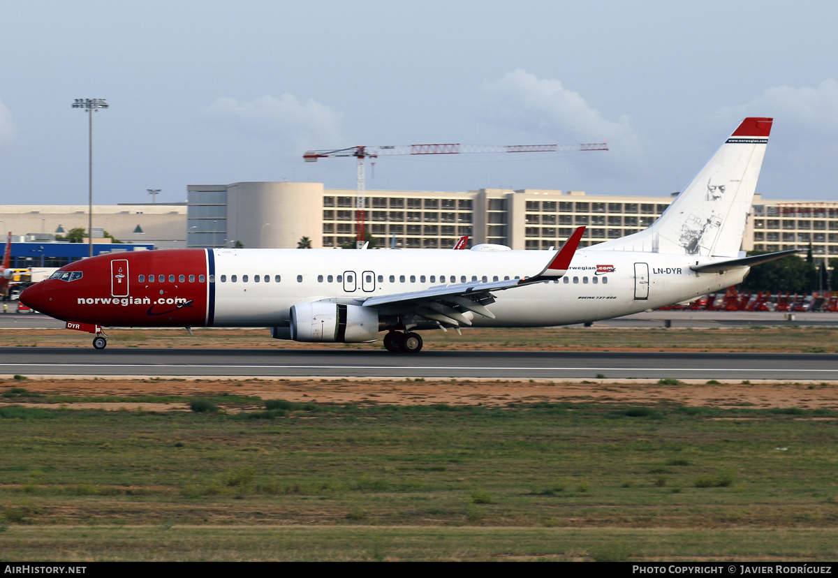 Aircraft Photo of LN-DYR | Boeing 737-8JP | Norwegian | AirHistory.net #601393