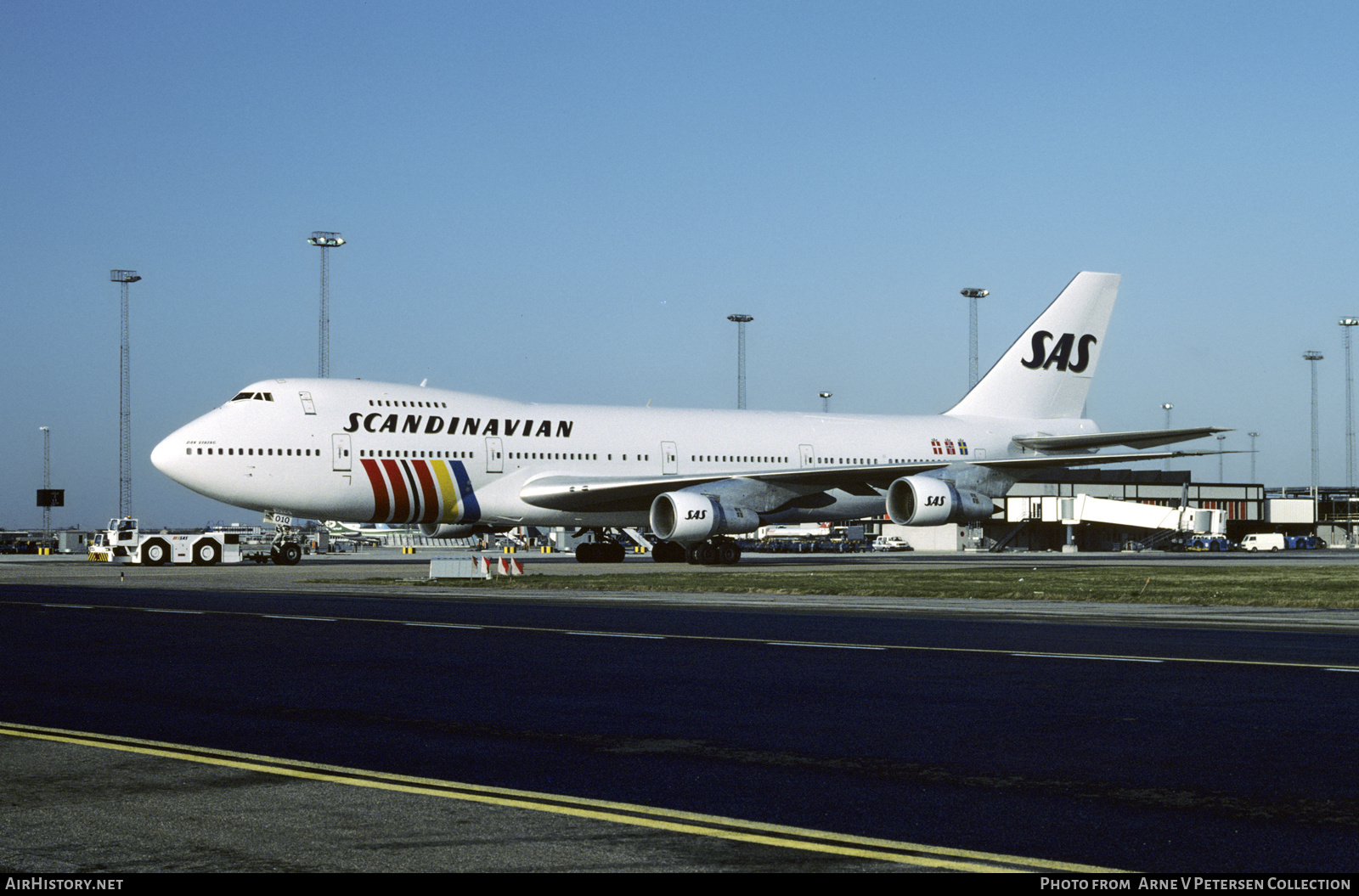 Aircraft Photo of N4501Q | Boeing 747-283BM | Scandinavian Airlines - SAS | AirHistory.net #601394