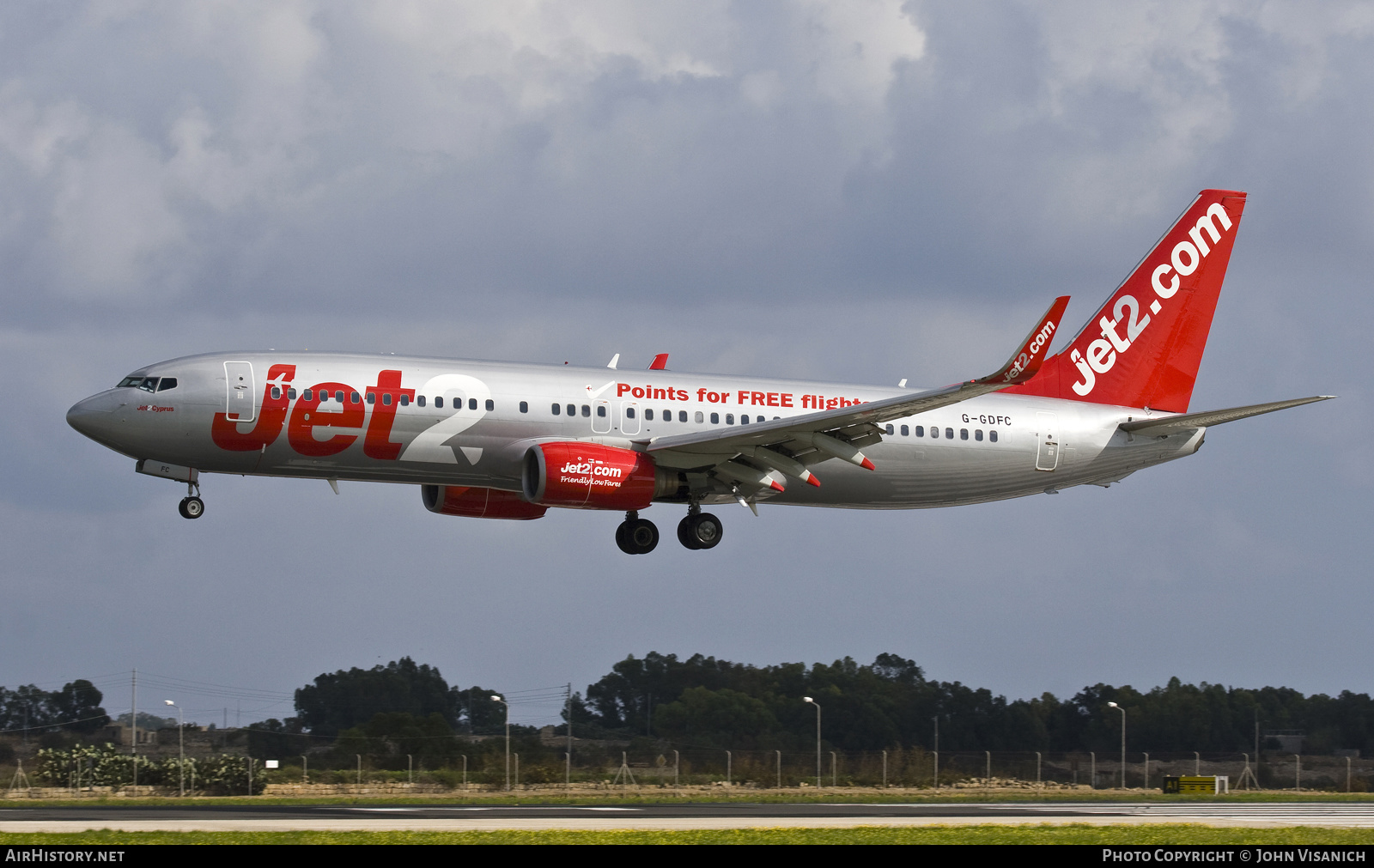 Aircraft Photo of G-GDFC | Boeing 737-8K2 | Jet2 | AirHistory.net #601411