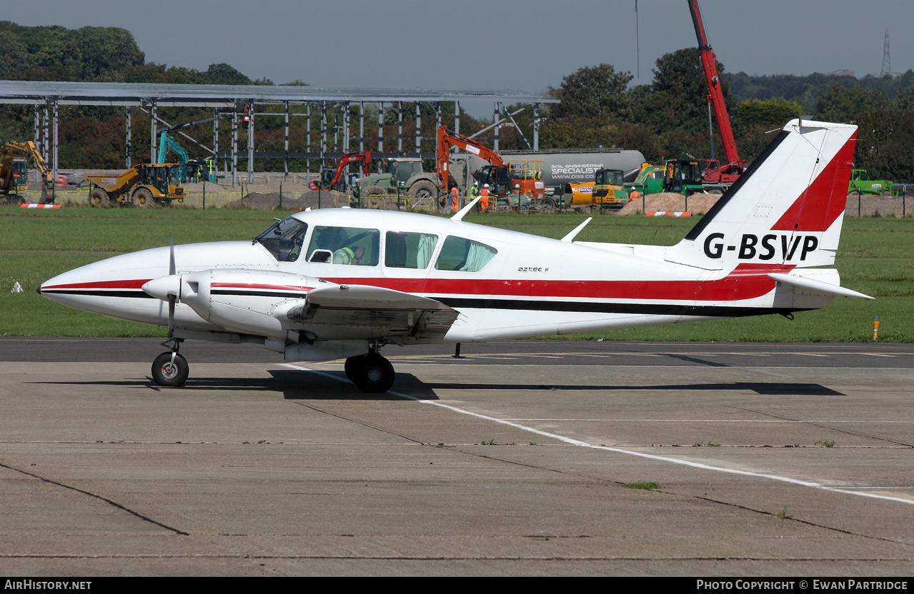 Aircraft Photo of G-BSVP | Piper PA-23-250 Aztec F | AirHistory.net #601455
