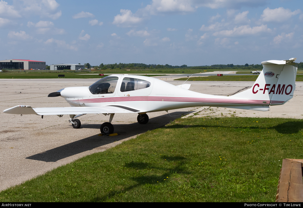 Aircraft Photo of C-FAMO | Diamond DA-40 Diamond Star | Waterloo Wellington Flight Centre | AirHistory.net #601483