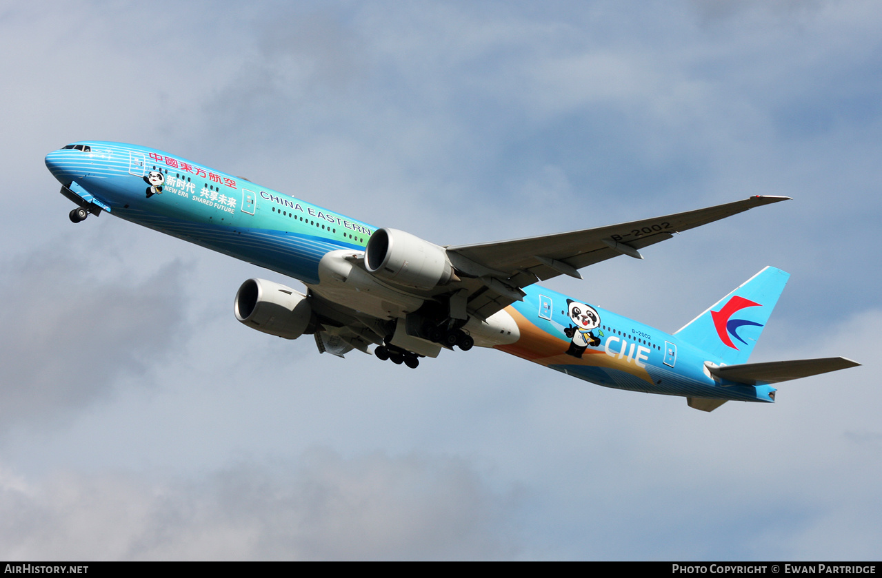 Aircraft Photo of B-2002 | Boeing 777-39P/ER | China Eastern Airlines | AirHistory.net #601491