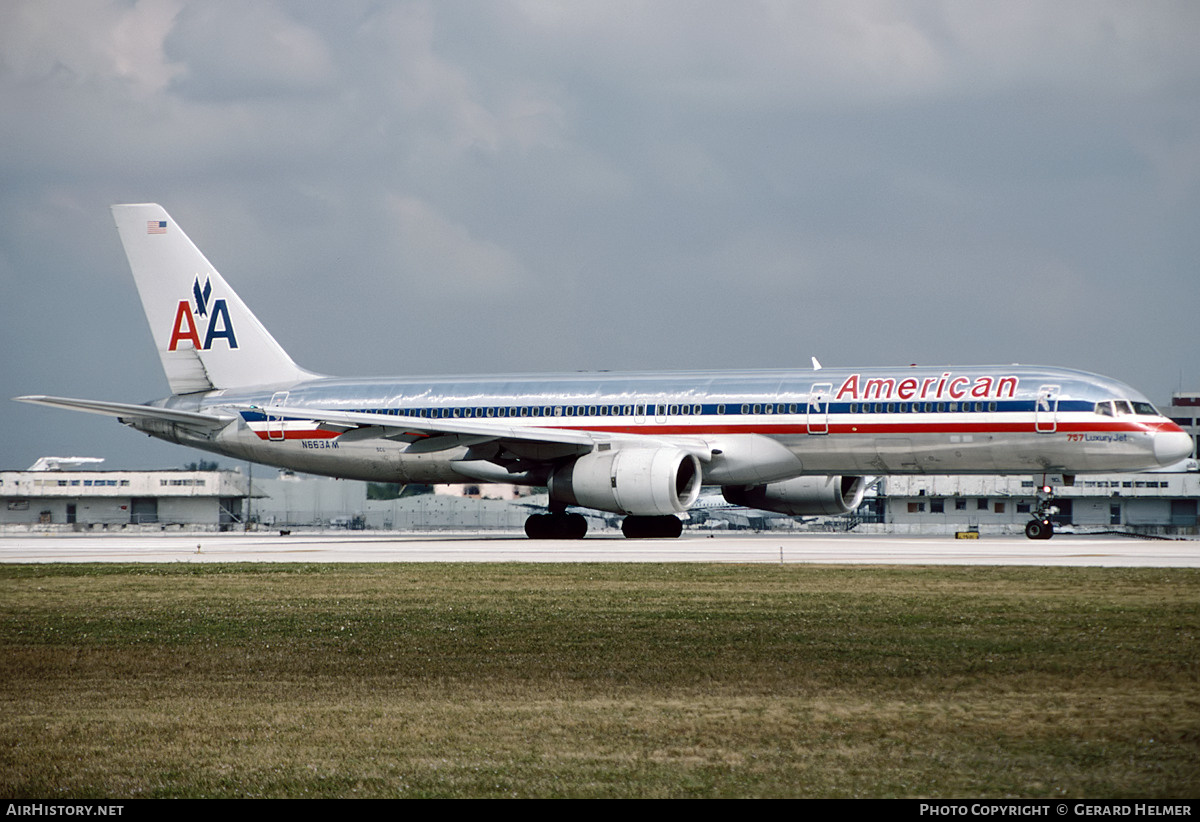 Aircraft Photo of N663AM | Boeing 757-223 | American Airlines | AirHistory.net #601495