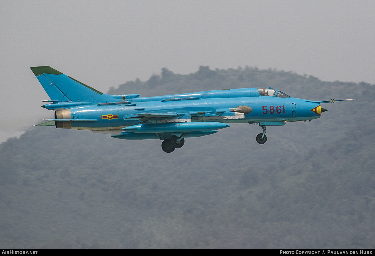 Aircraft Photo of 5861 | Sukhoi Su-22M4 | Vietnam - Air Force | AirHistory.net #601500
