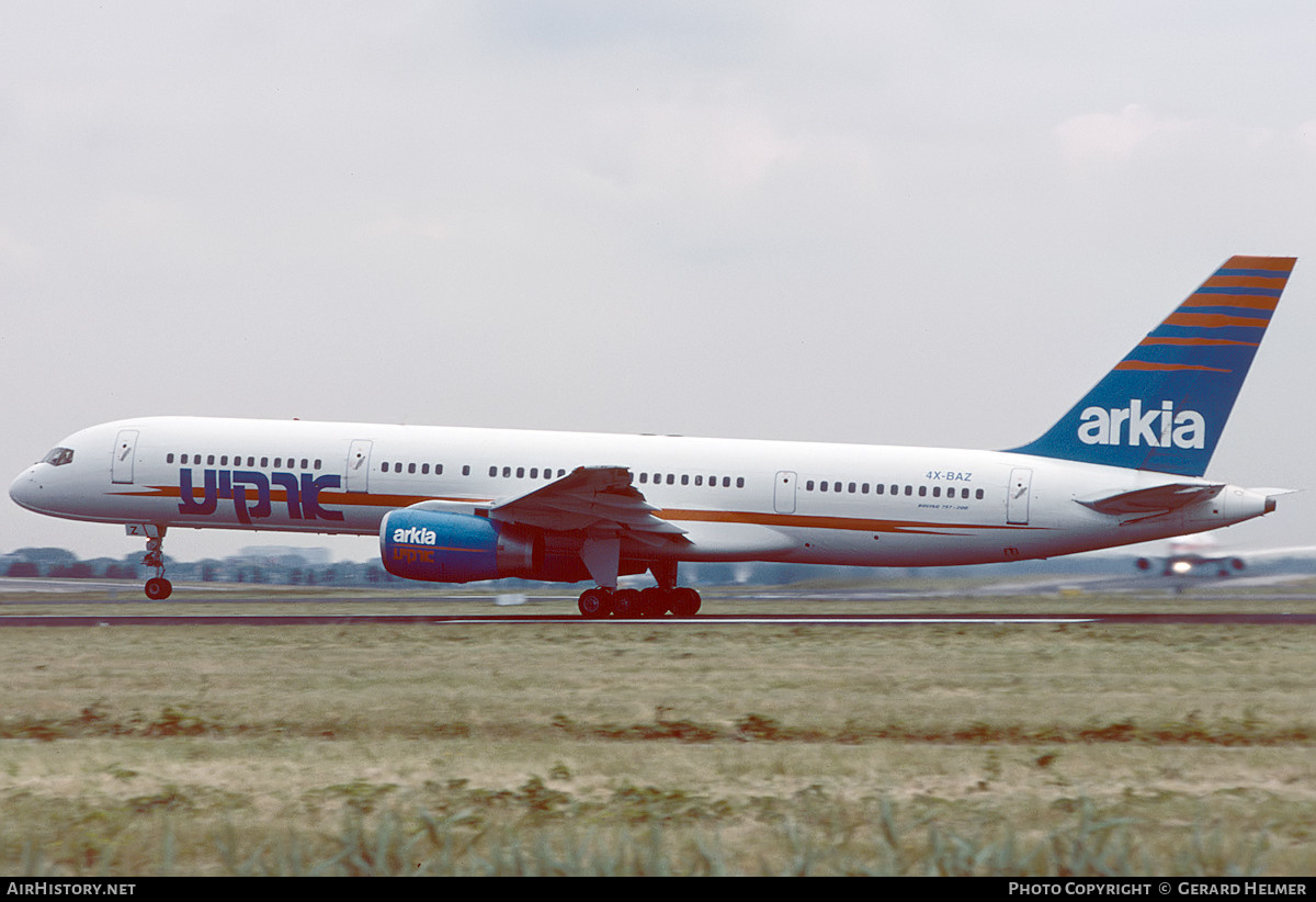Aircraft Photo of 4X-BAZ | Boeing 757-236 | Arkia Israeli Airlines | AirHistory.net #601515