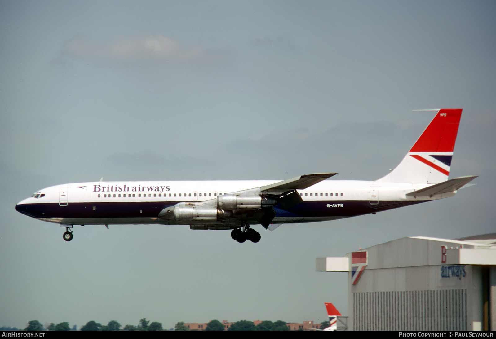 Aircraft Photo of G-AVPB | Boeing 707-336C | British Airways | AirHistory.net #601518
