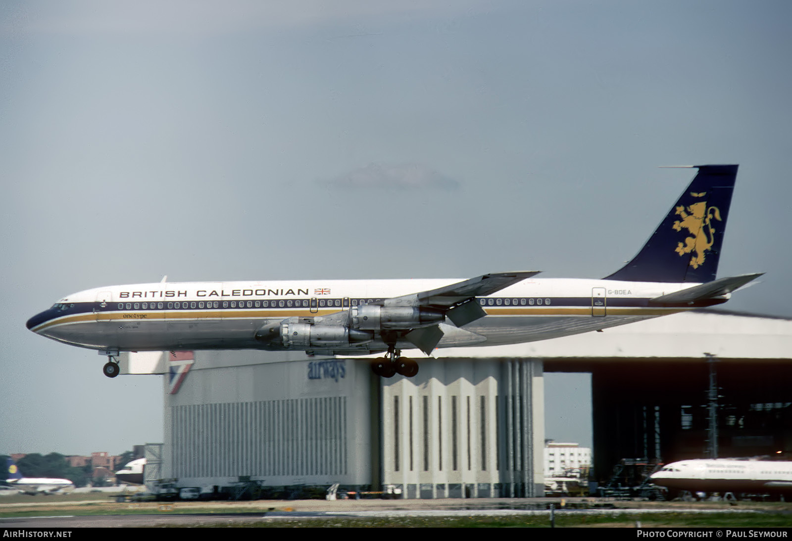 Aircraft Photo of G-BDEA | Boeing 707-338C | British Caledonian Airways | AirHistory.net #601521