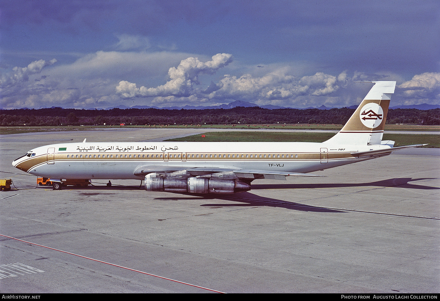 Aircraft Photo of TF-VLJ | Boeing 707-324C | Libyan Arab Airlines | AirHistory.net #601526