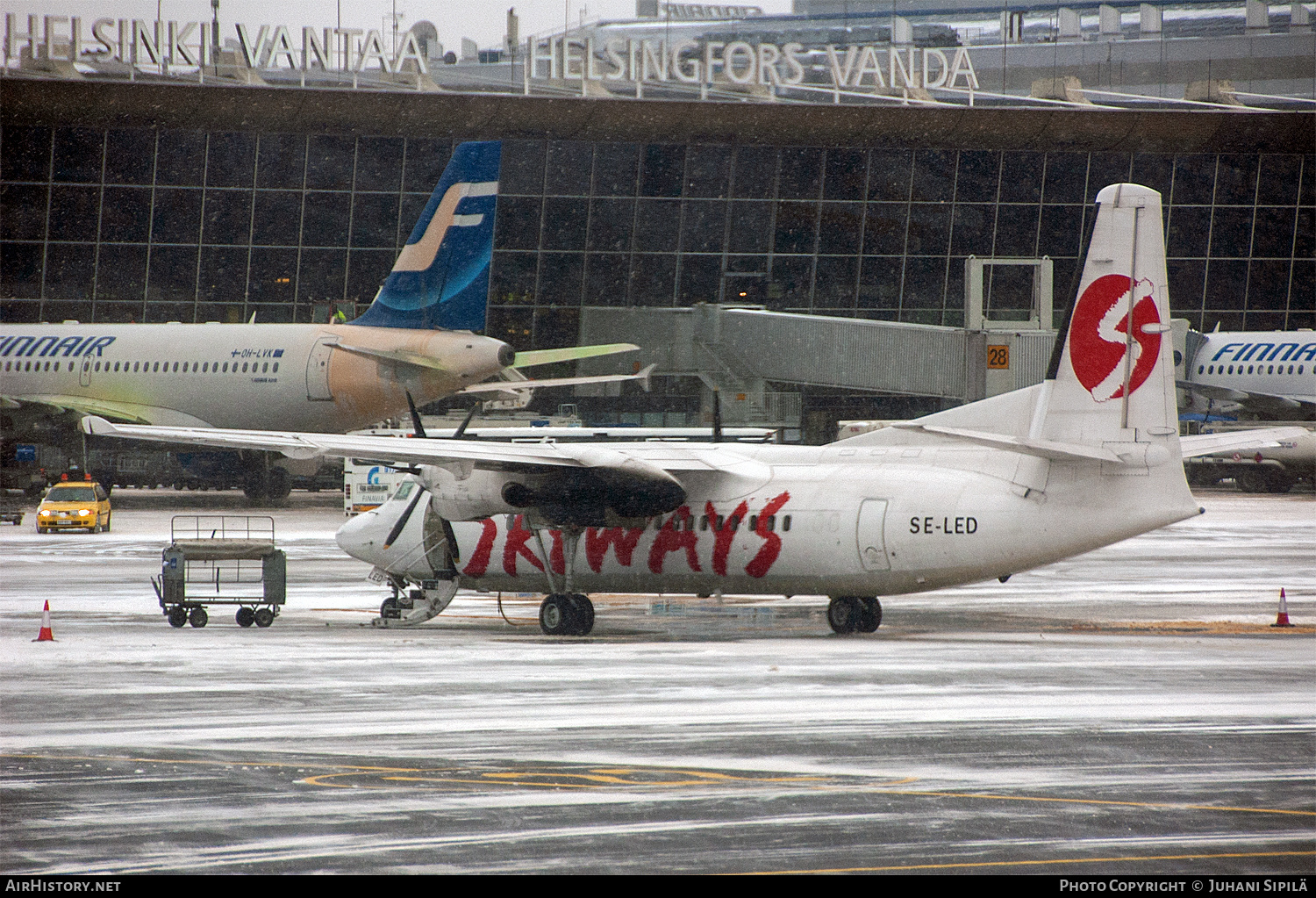 Aircraft Photo of SE-LED | Fokker 50 | Skyways | AirHistory.net #601539