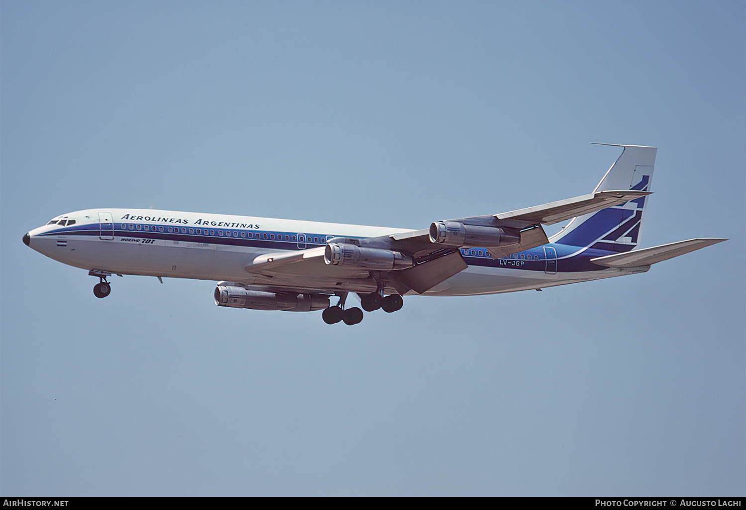 Aircraft Photo of LV-JGP | Boeing 707-387C | Aerolíneas Argentinas | AirHistory.net #601548
