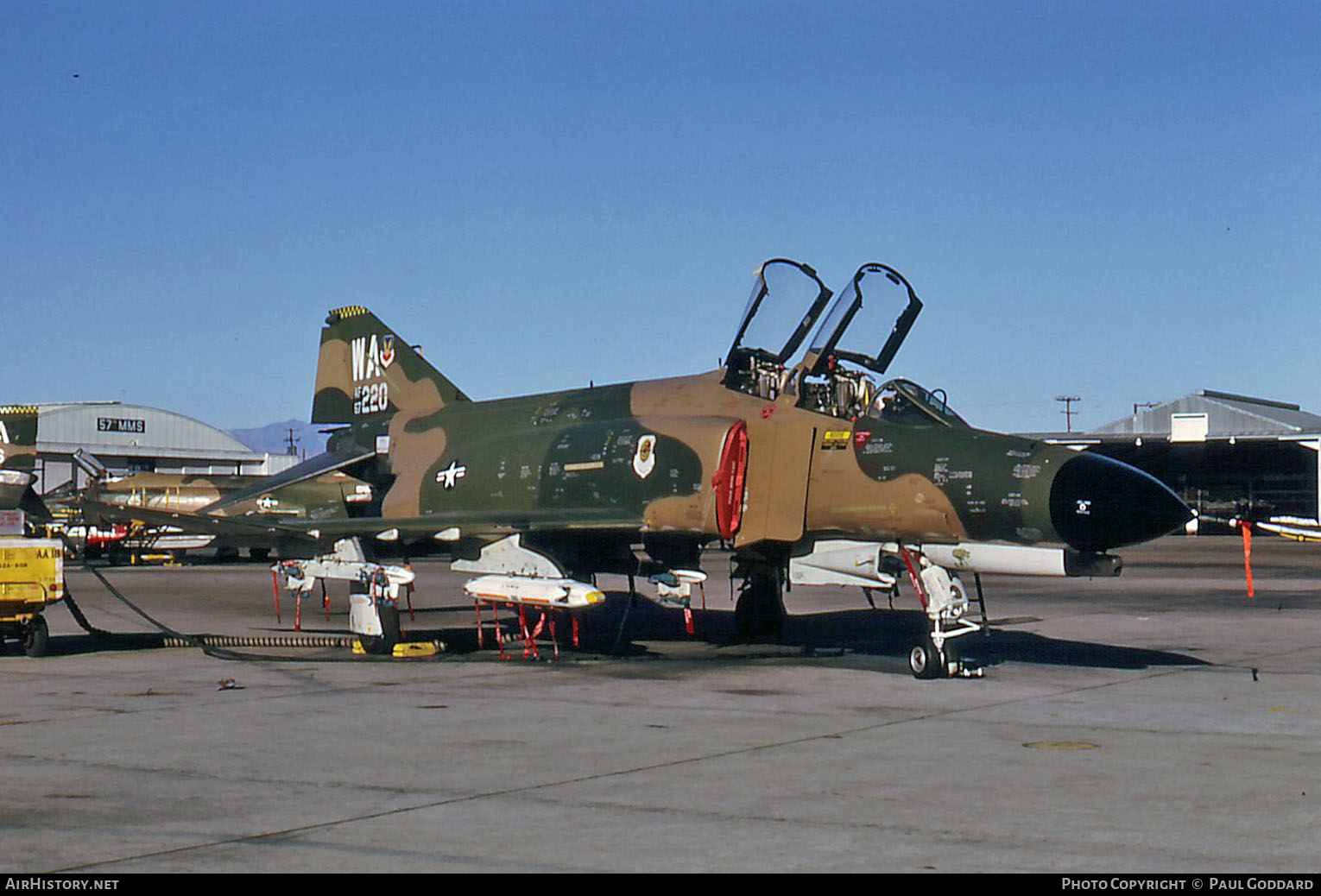 Aircraft Photo of 67-0220 / AF67-220 | McDonnell Douglas F-4E Phantom II | USA - Air Force | AirHistory.net #601555