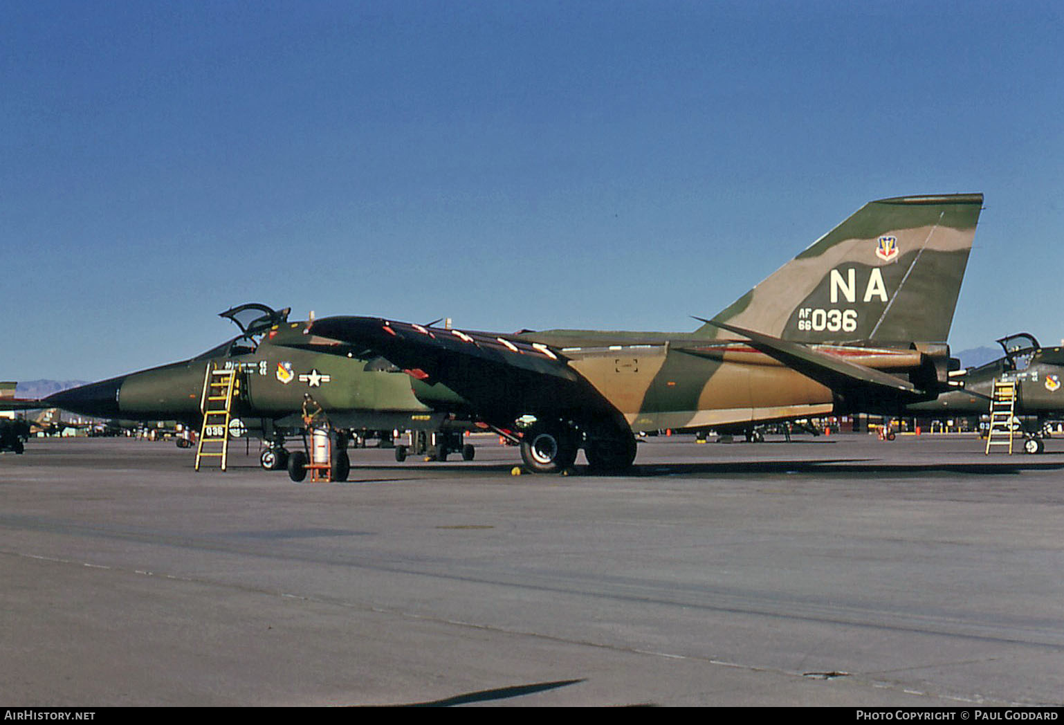 Aircraft Photo of 66-0036 / 66-036 | General Dynamics F-111A Aardvark | USA - Air Force | AirHistory.net #601557