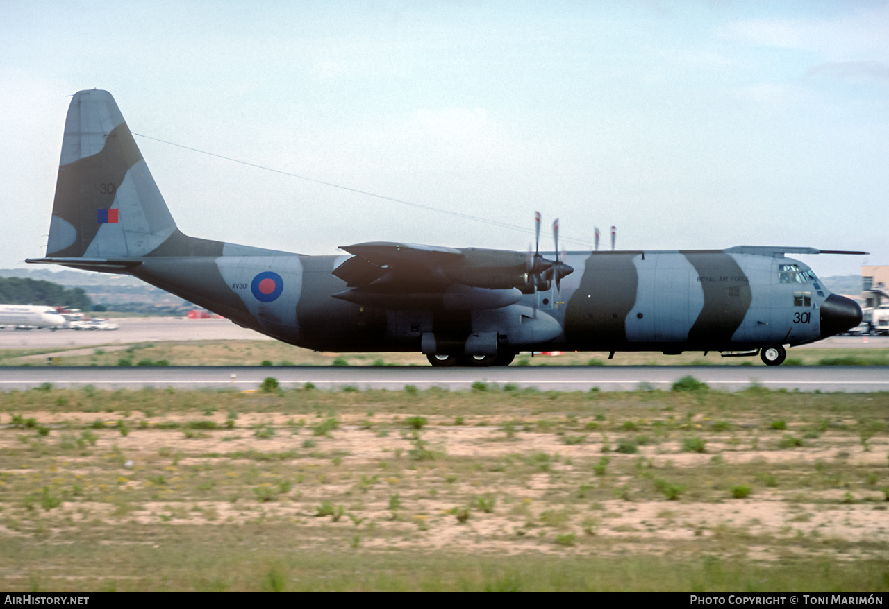 Aircraft Photo of XV301 | Lockheed C-130K Hercules C1 (L-382) | UK - Air Force | AirHistory.net #601558
