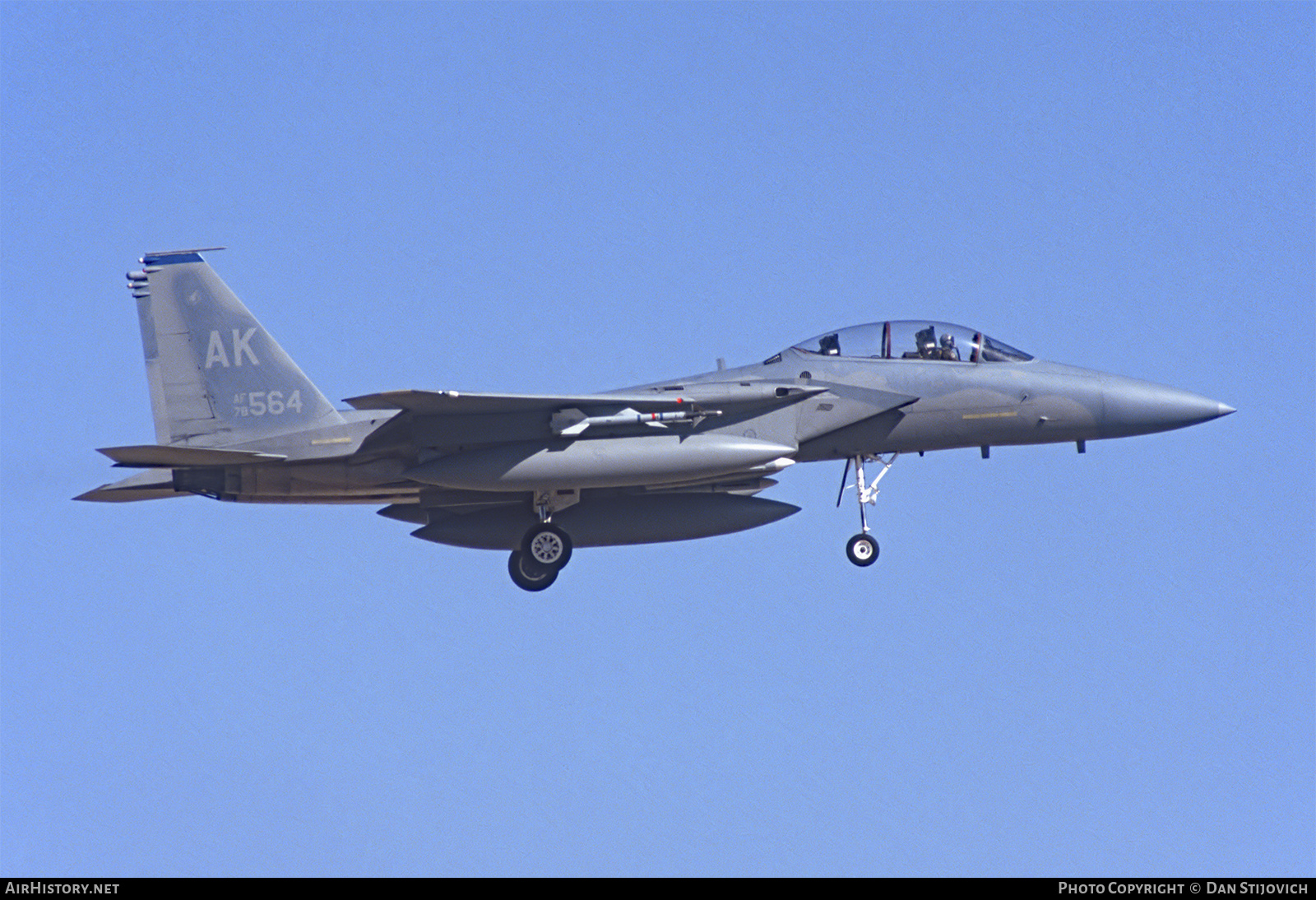 Aircraft Photo of 78-0564 / AF78-564 | McDonnell Douglas F-15D Eagle | USA - Air Force | AirHistory.net #601569