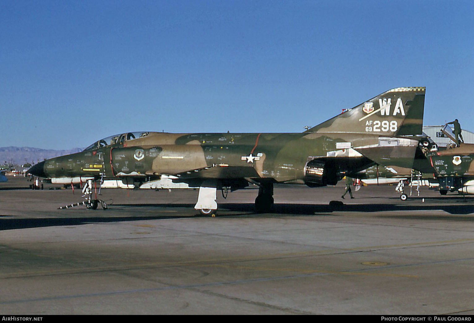 Aircraft Photo of 69-0298 / AF69-298 | McDonnell Douglas F-4E Phantom II | USA - Air Force | AirHistory.net #601579