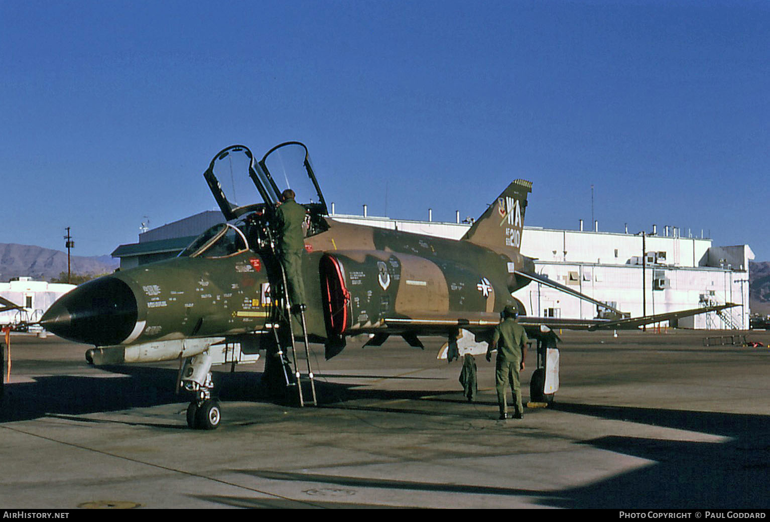 Aircraft Photo of 69-7210 / 69-210 | McDonnell Douglas F-4E Phantom II | USA - Air Force | AirHistory.net #601586