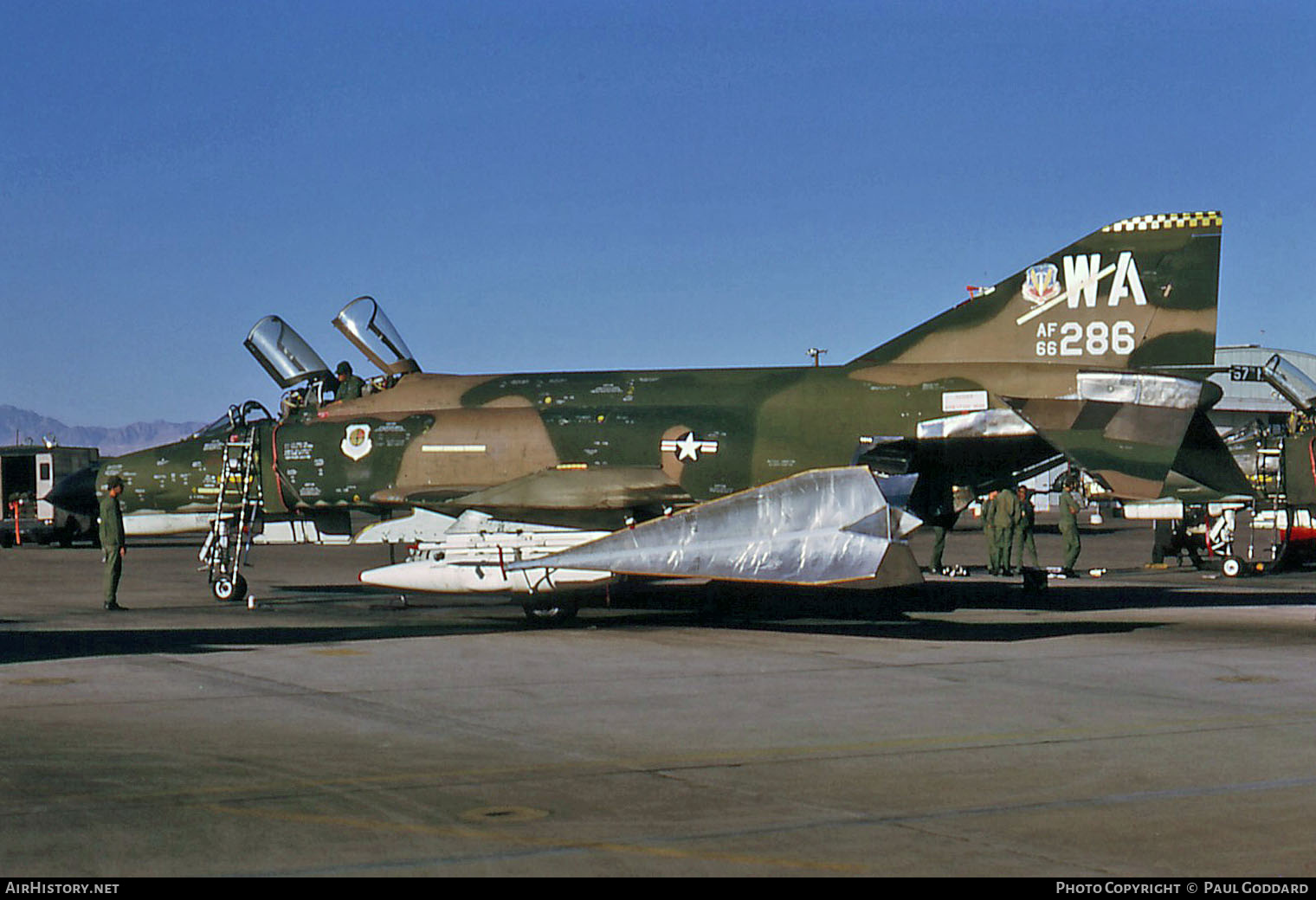 Aircraft Photo of 66-0286 / AF66-286 | McDonnell Douglas F-4E Phantom II | USA - Air Force | AirHistory.net #601591