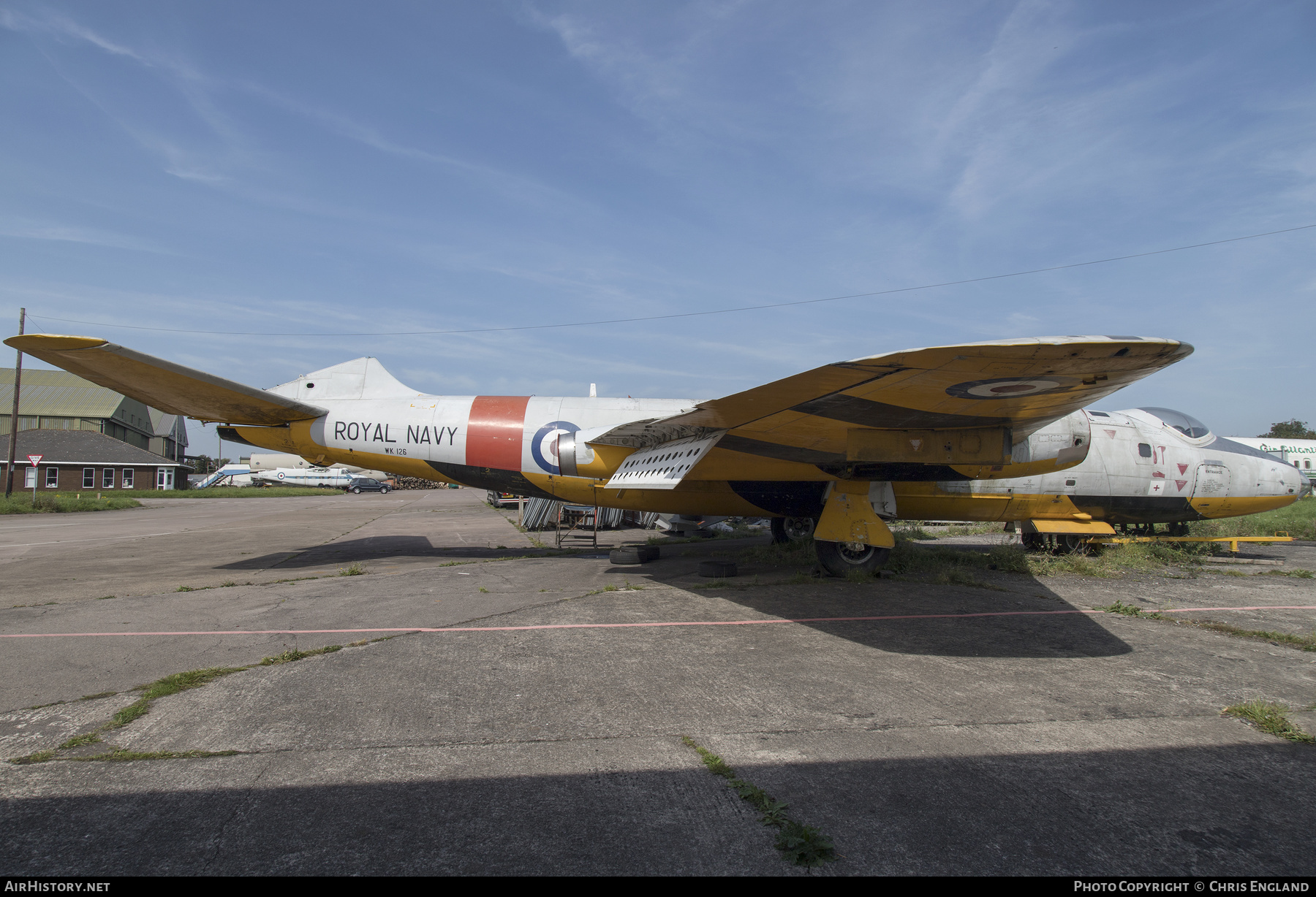 Aircraft Photo of WK126 | English Electric Canberra TT18 | UK - Navy | AirHistory.net #601598