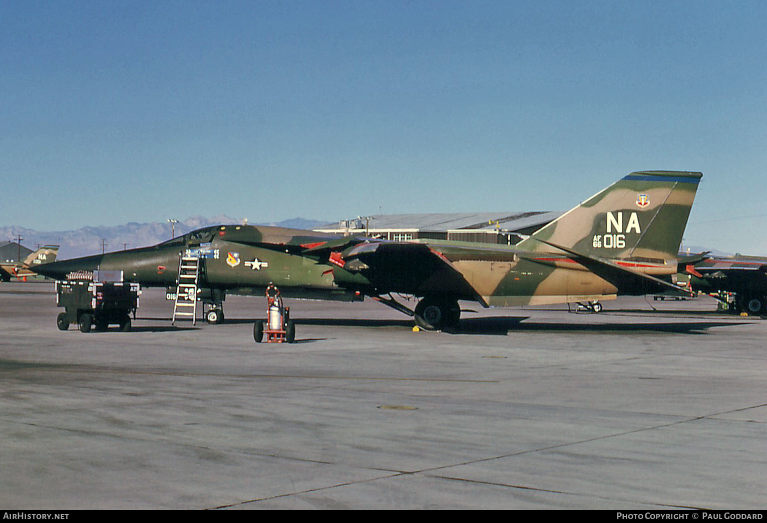Aircraft Photo of 66-0016 / 66-016 | General Dynamics F-111A Aardvark | USA - Air Force | AirHistory.net #601599