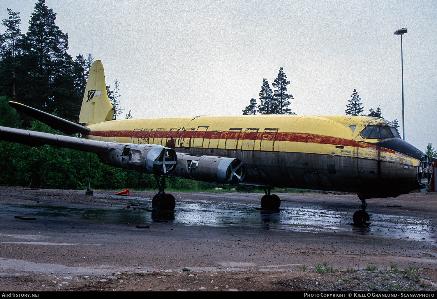 Aircraft Photo of SE-CNL | Vickers 784D Viscount | AirHistory.net #601612