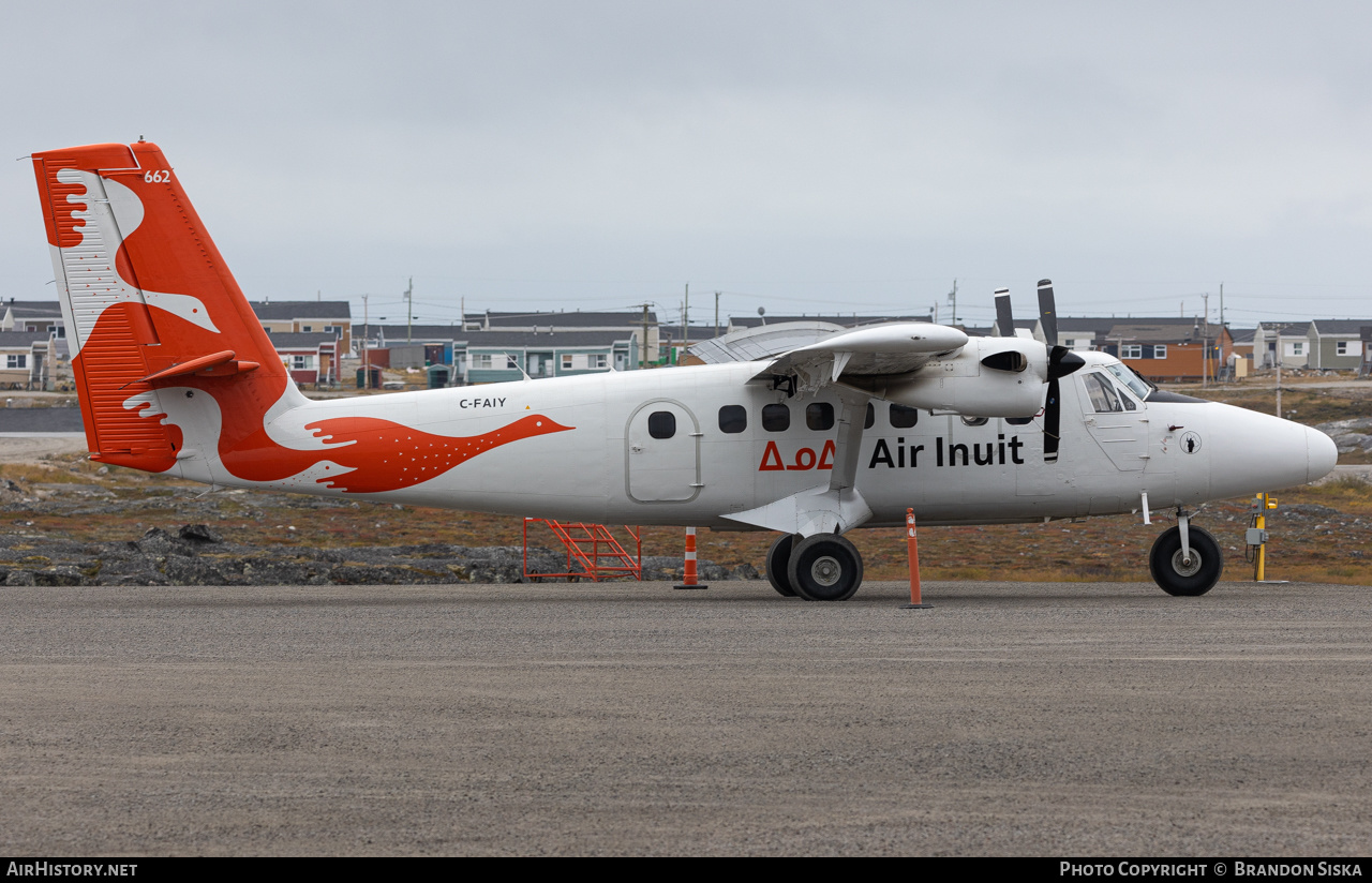 Aircraft Photo of C-FAIY | De Havilland Canada DHC-6-300 Twin Otter | Air Inuit | AirHistory.net #601634
