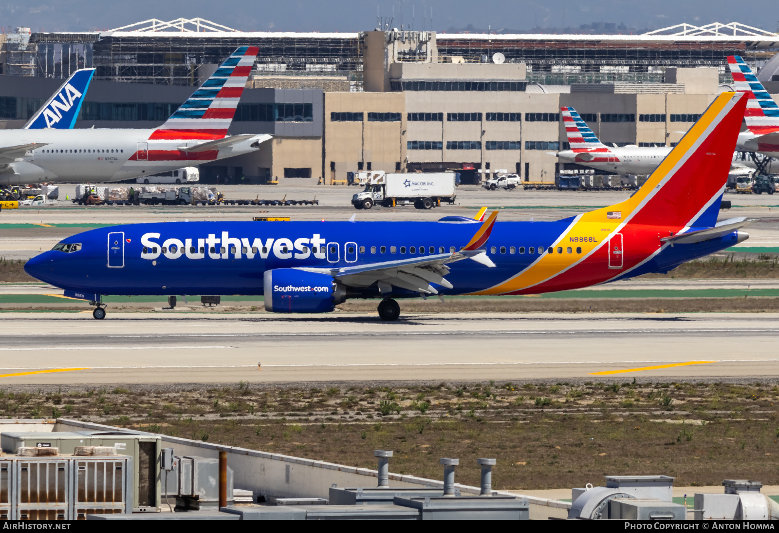 Aircraft Photo of N8868L | Boeing 737-8 Max 8 | Southwest Airlines | AirHistory.net #601643