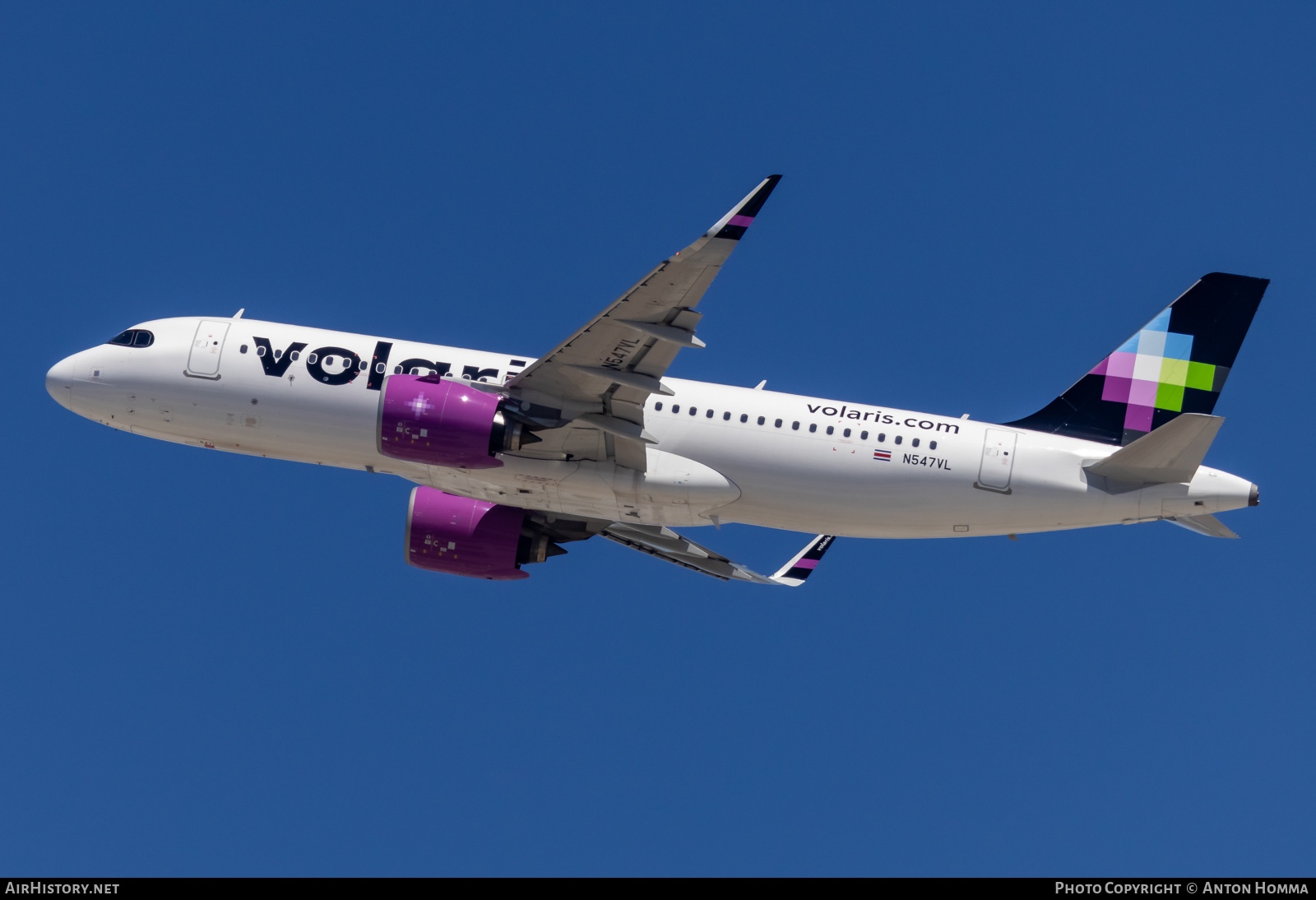 Aircraft Photo of N547VL | Airbus A320-271N | Volaris | AirHistory.net #601644
