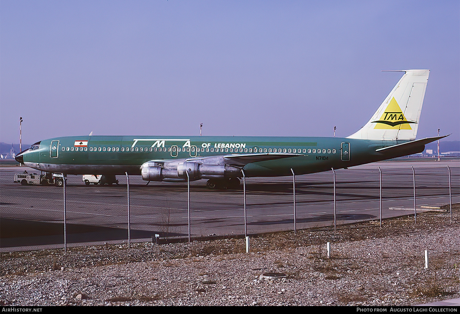 Aircraft Photo of N7104 | Boeing 707-327C | TMA of Lebanon - Trans Mediterranean Airways | AirHistory.net #601646