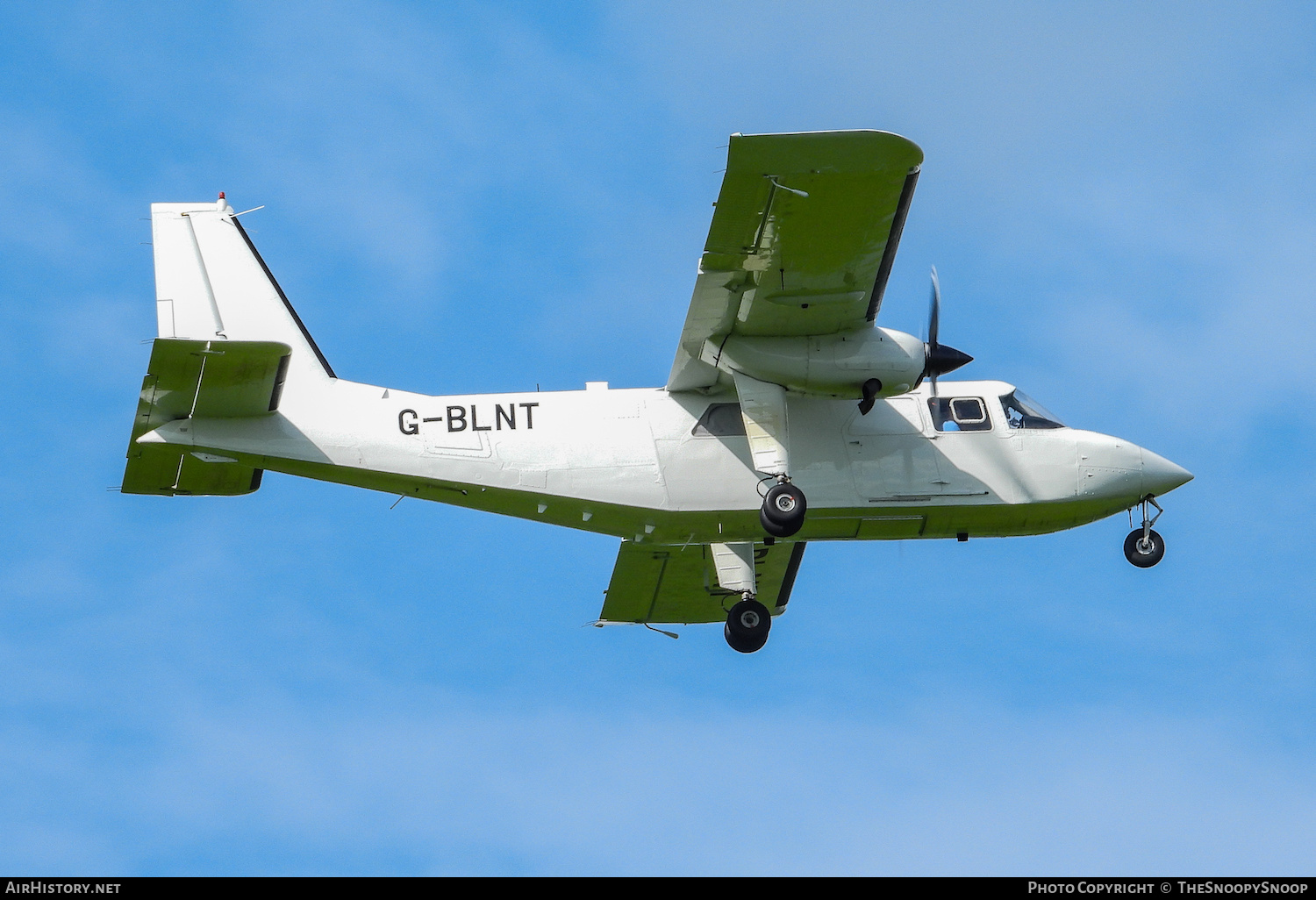 Aircraft Photo of G-BLNT | Britten-Norman BN-2T Islander AL1 | AirHistory.net #601650