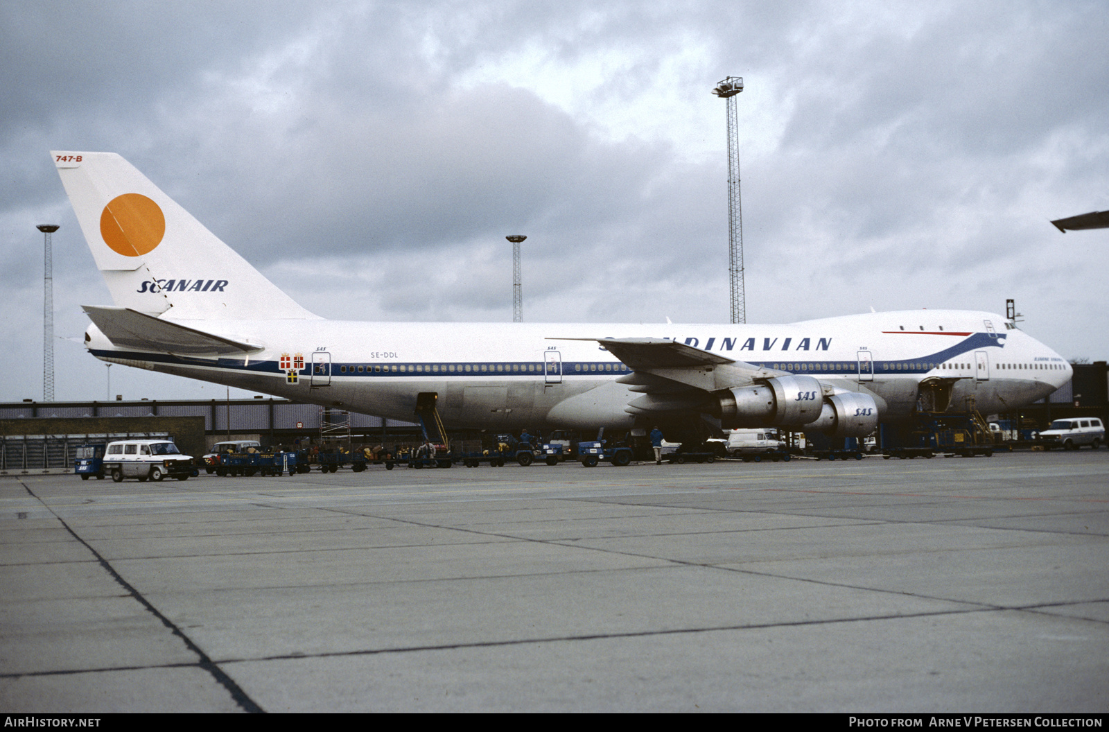 Aircraft Photo of SE-DDL | Boeing 747-283B | Scandinavian Airlines - SAS | AirHistory.net #601664